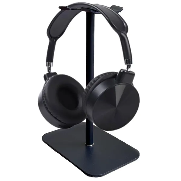 Black_Tabletop_Headphone_Stand_Headset_Holder_Earphone_Stand_With_Metal_Supporting_Bar_Flexible_Headrest_Abs_Solid_Base_For_All_Headphones_Size.