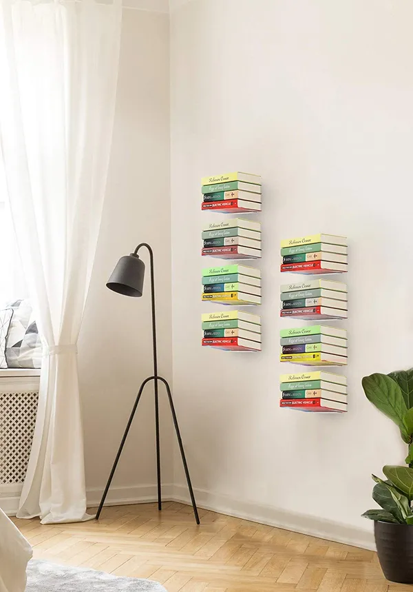 myl_Book_Shelf_Wall_Mounted_Heavy_Duty_Metal_Invisible_Book_Shelves_(Made_in_India)_with_Screws_&_Plastic_Anchors_Included_-_Black_(2,_Black)