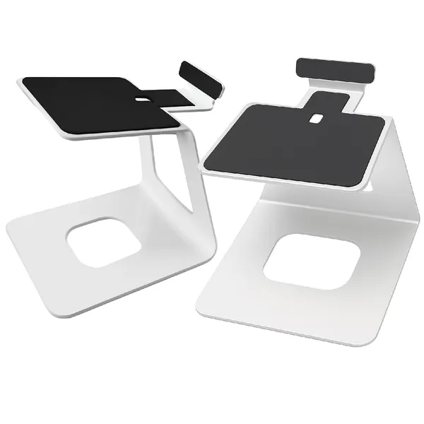 MYL_Elevated_Desktop_Speaker_Stands,_Speaker_Mount_-_Pair_(White,_Small)