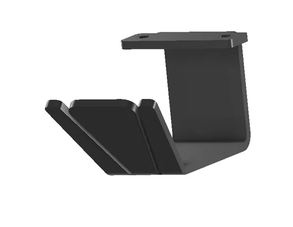 myl_HPHC_Headphone_Under_Desk_Mount_Stand_Hanger/Holder_Metal_Screw_Type_(Black,_Pack_of_1)