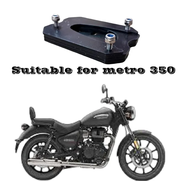 MYL_Stainless_Steel_Side_Stand_Extender_Compatible_with_Royal_Enfield_Meteor_350_(White)