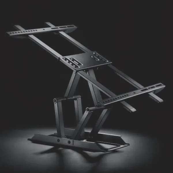 MYL_B466_Swivel_Tilt_Dual_Arm_Full_Motion_TV_Wall_Mount_for_LCD/LED_(37-80-inch)