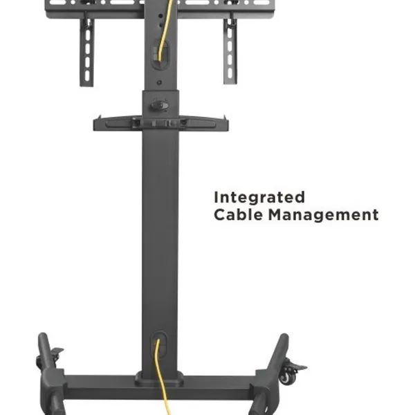 MYL_Universal_Height_Adjustable_Pedestal_Mobile_TV_Trolley/LED/LCD_TV_Floor_Stand_with_Wheels,_for_Most_32"-55"_Flat_Panel_TVs_Up_to_35kg/_77lbs