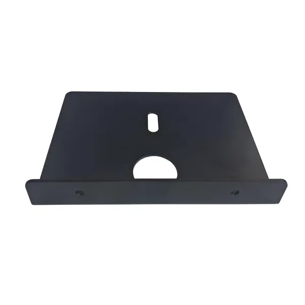 myl_Metal_Wall_Mounted_Floating_Shelf_with_Cable_Access_Hole_Flat_Wall_(4,_Black)