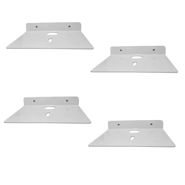 myl_Metal_Wall_Mounted_Floating_Shelf_with_Cable_Access_Hole_Flat_Wall_(4,_White)