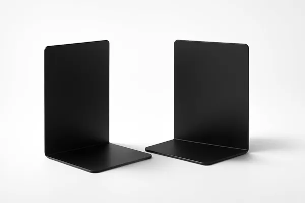 MYL_Book_Stand_&_Organizer_Set_Office_Table_Accessories_with_File_Organiser_Stylish_Holder_Study_Decor_&_Shelf_Tabletop_Rack_Space-Saving_Bookends_2-Piece_Set_(White)