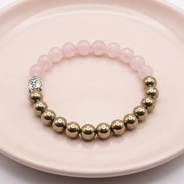 Certified_Rose_Quartz_&_Pyrite_Buddha_Bracelet_for_Love,_Wealth_&_Positive_Energy