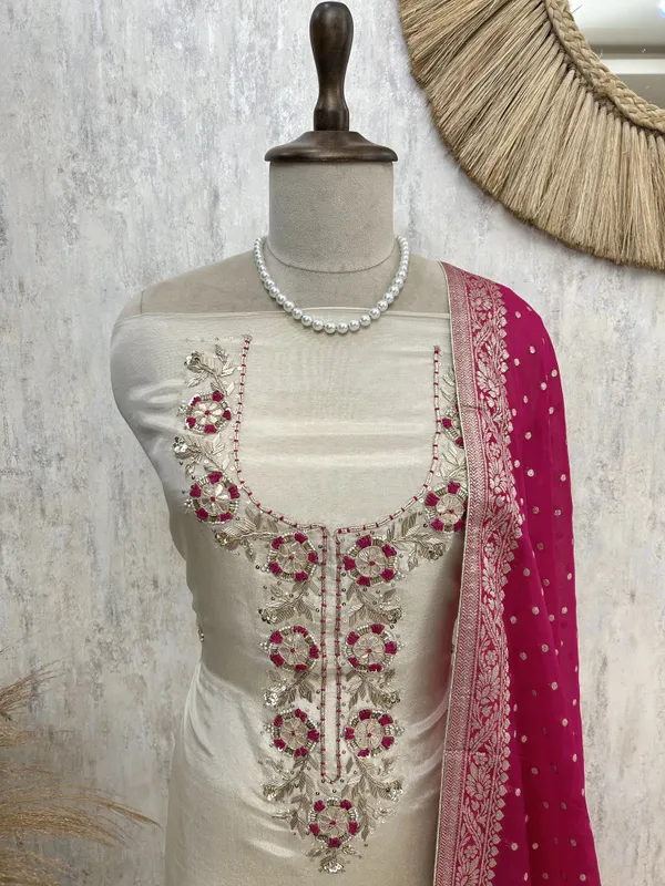 Tissue_Silk_Unstitched_Suit_Set_With_Contrast_Dupatta_Default_Title