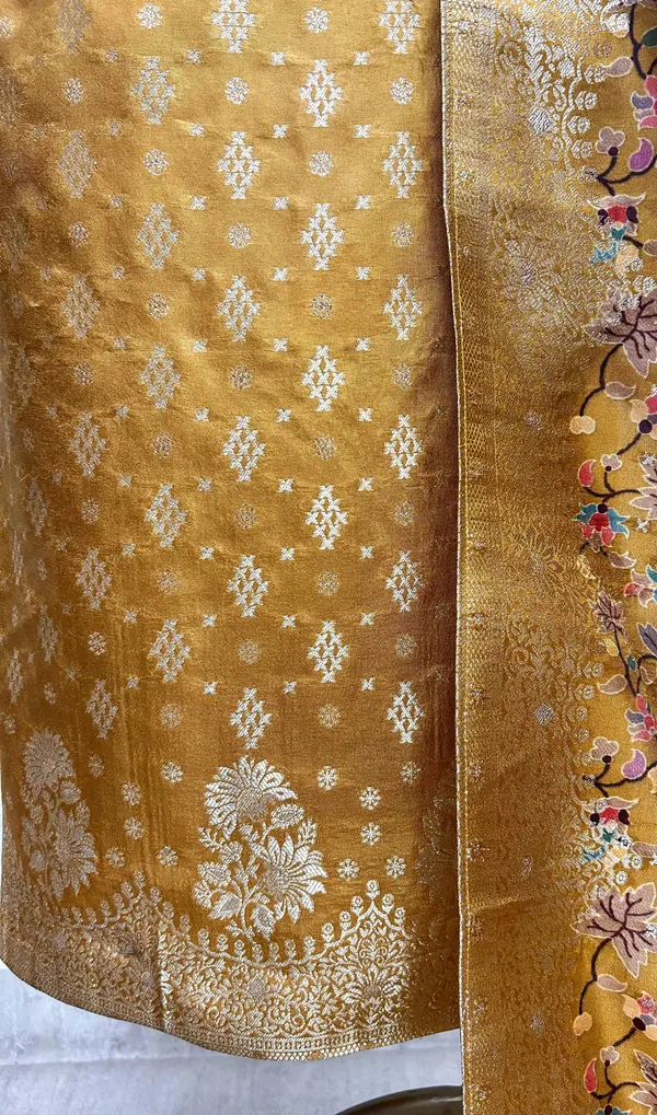 Banarasi_Silk_Unstitched_Suit_Set_Featuring_Kani_Dupatta_Default_Title