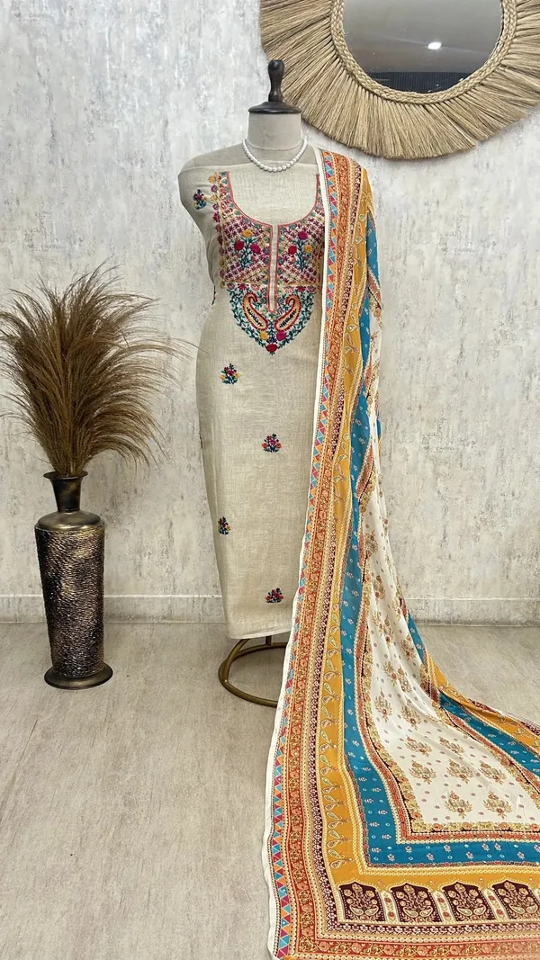 Beige_Unstitched_Suit_With_Floral_Thread_Embroidery_Design_4