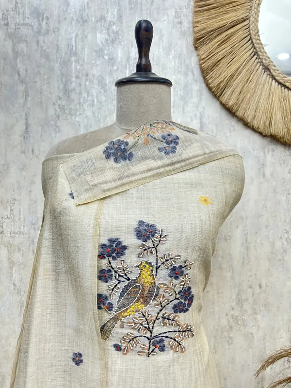 Peacock_Heritage_Grace_Jamdani_Linen_Unstitched_Suit_Design_1