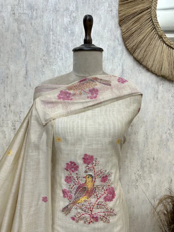 Peacock_Heritage_Grace_Jamdani_Linen_Unstitched_Suit_Design_3