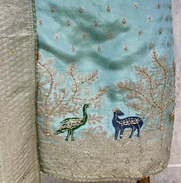 Emerald_Silk_Elegance_Tissue_Unstitched_Suit_Sky_Blue_1