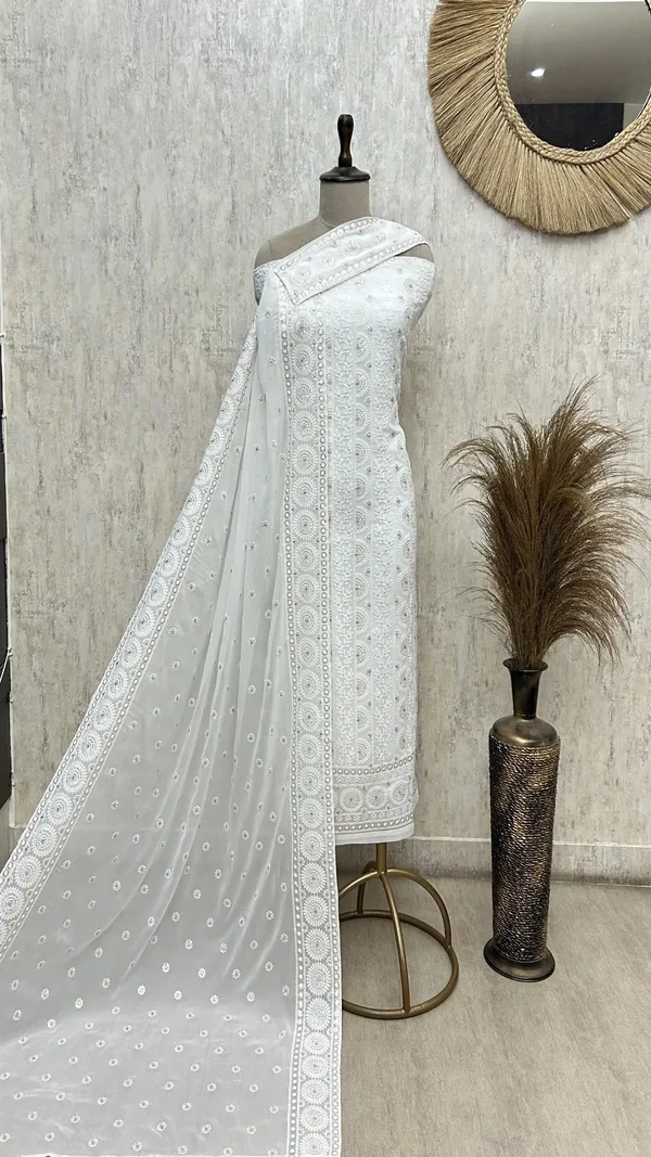 Ivory_Chikankari_Elegance_Georgette_Unstitched_Suit_Tan_White