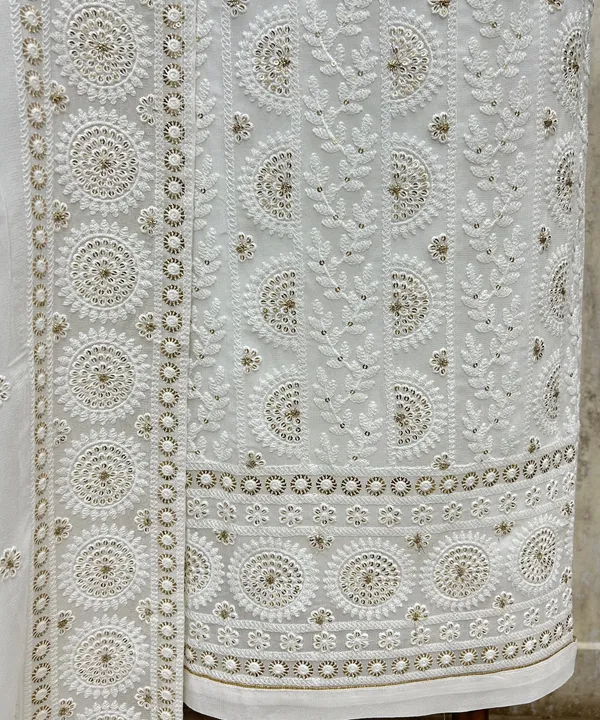 Ivory_Chikankari_Elegance_Georgette_Unstitched_Suit_Tan_White