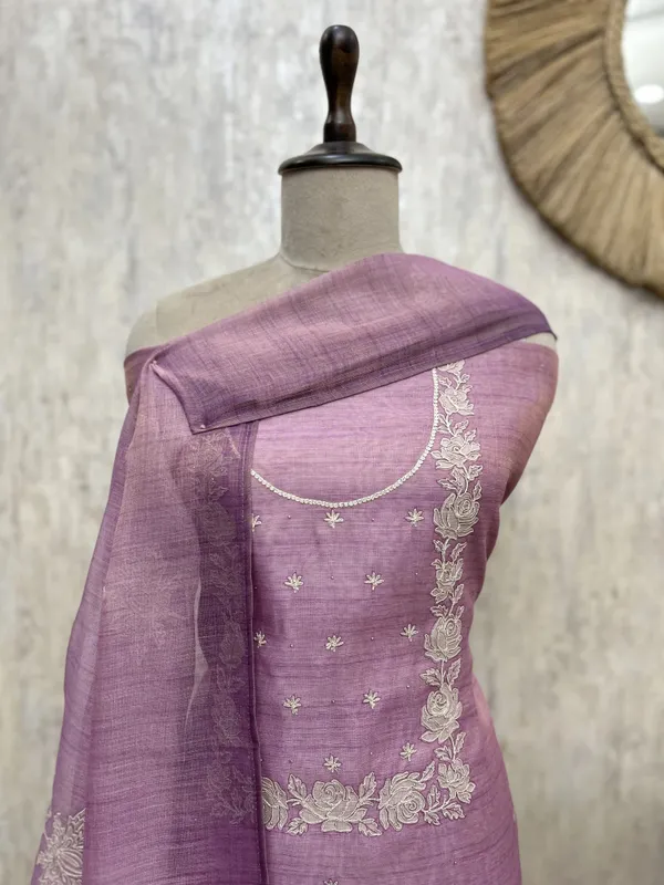 Spring_Charm_Tissue_Linen_Unstitched_Suit_Purple