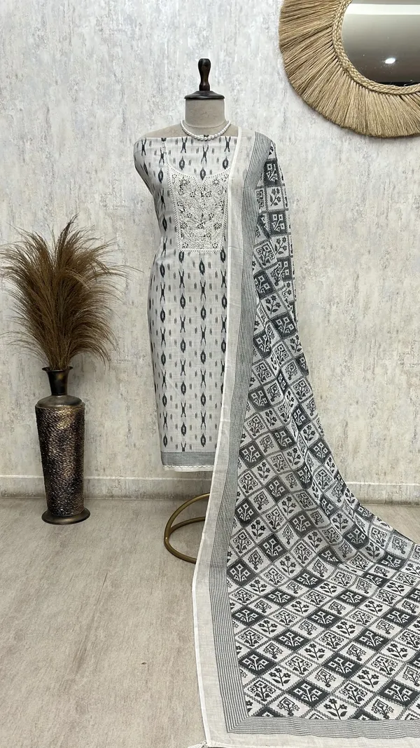 Serene_Ethnic_Style_Linen_Cotton_Unstitched_Suit_Beige_1