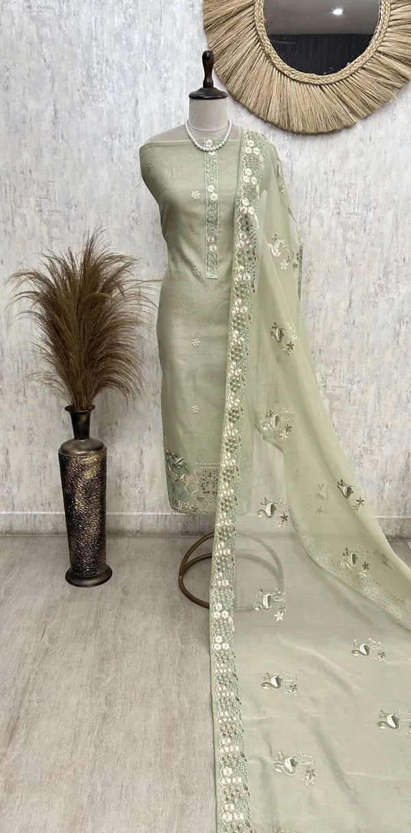 Mint_Embroidered_Charm_Unstitched_Suit_Muted_Green