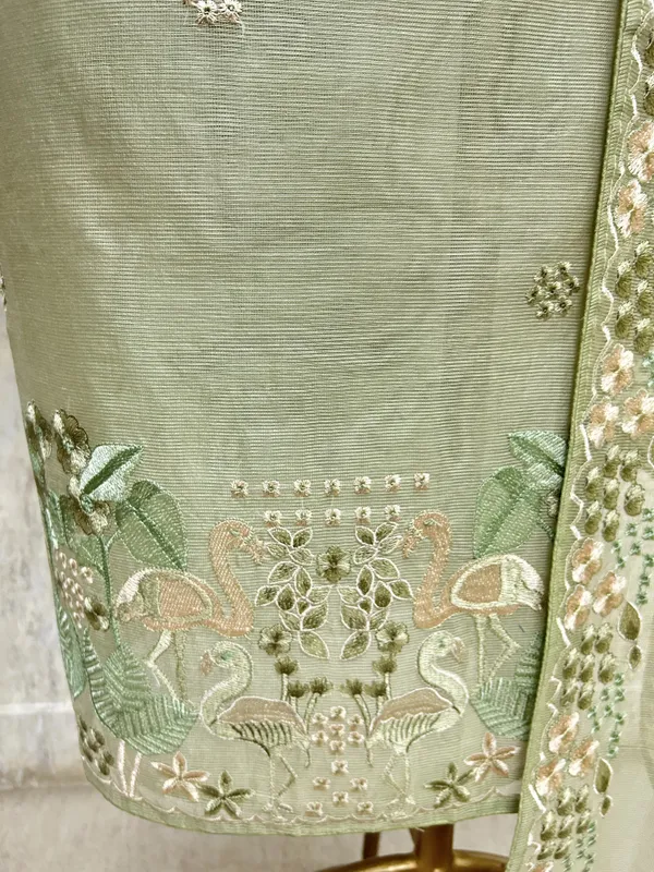 Mint_Embroidered_Charm_Unstitched_Suit_Muted_Green