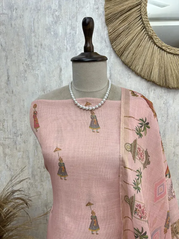 Regal_Elephant_Journey_Unstitched_Suit_Peach_Pink