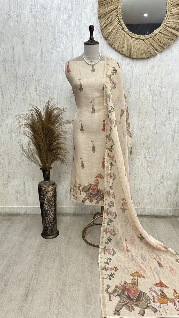 Regal_Elephant_Journey_Unstitched_Suit_Light_Beige