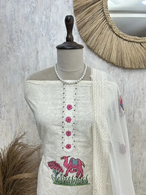 Heritage_Bird_Embroidery_Unstiched_Suit_White