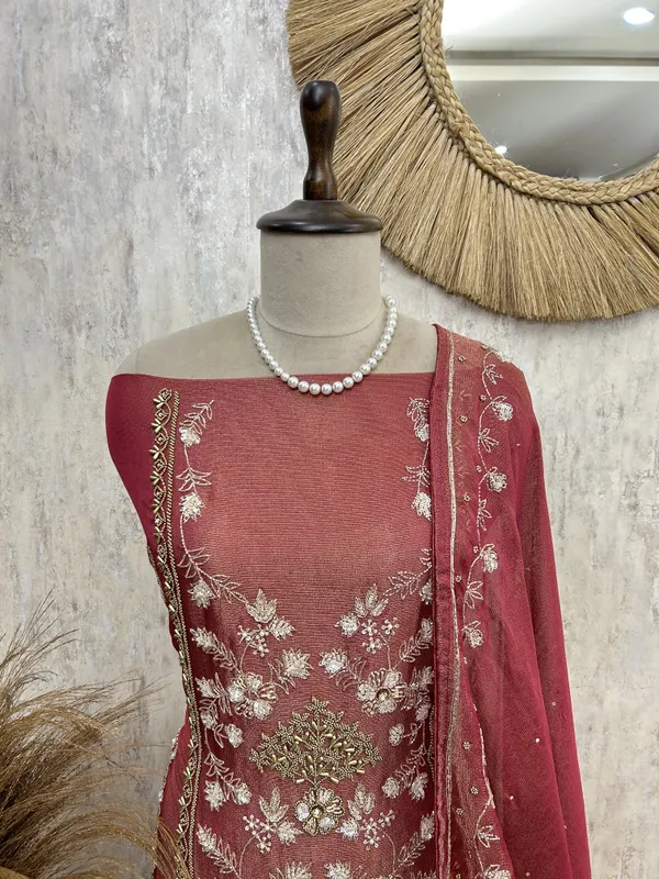 Regal_Embroidered_Grace_Unstiched_Suit_Cherry_Red