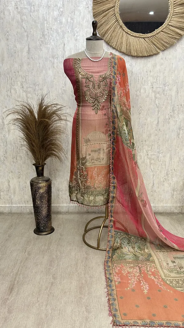Embroidered_Rose_Reverie_Unstiched_Suit_Strawberry