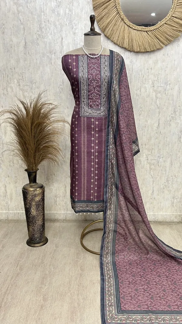 Regal_Plum_Elegance_Unstiched_Suit_Purple