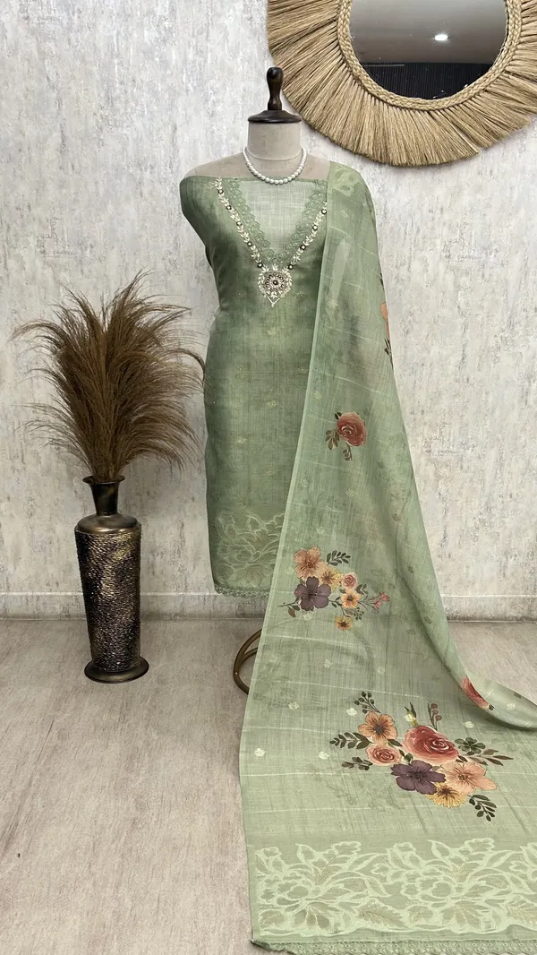 Teal_Heirloom_Elegance_Unstiched_Suit_Light_Green_1