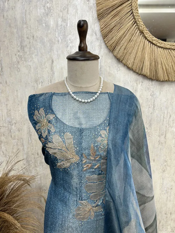 Azure_Handwork_Beauty_Unstiched_Suit_Blue