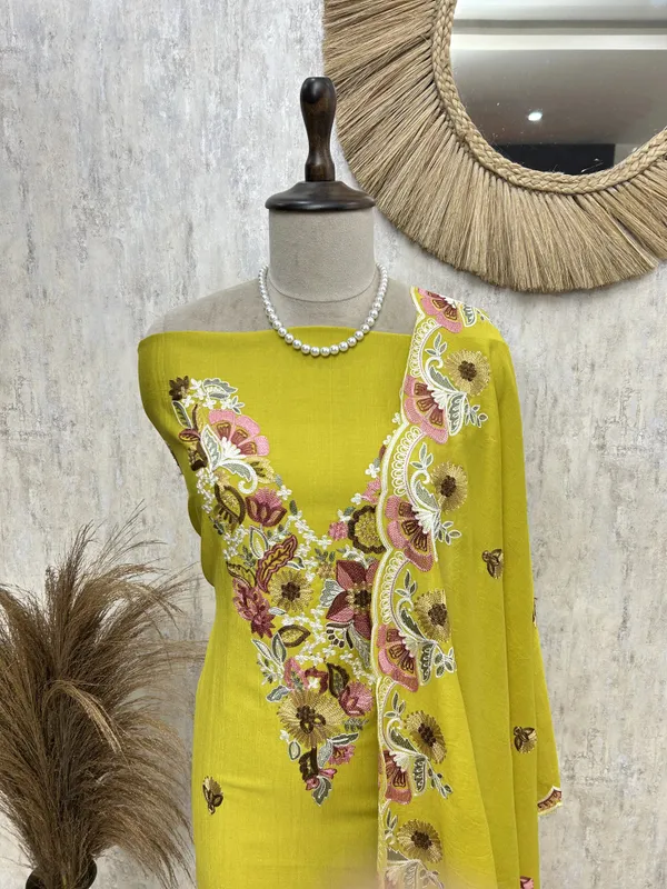 Blossom_Grace_Unstiched_Suit_Yellow