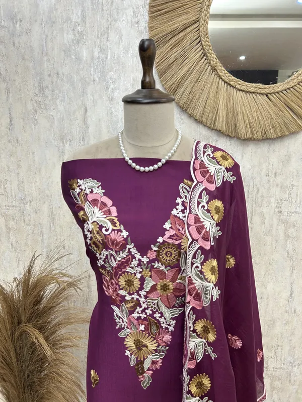 Blossom_Grace_Unstiched_Suit_Magenta_Purple