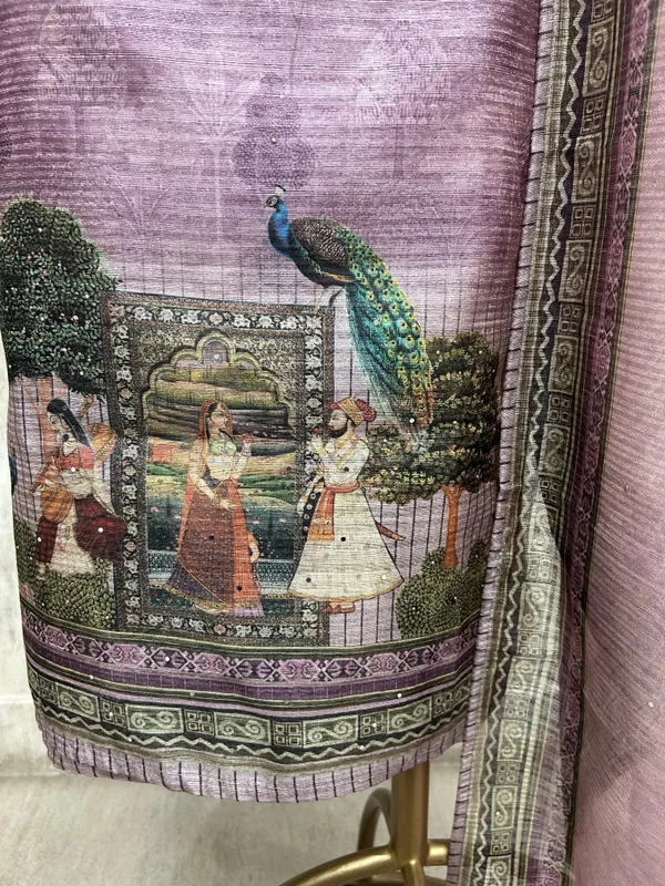 Peacock_Garden_Elegance_Unstiched_Suit_Purple
