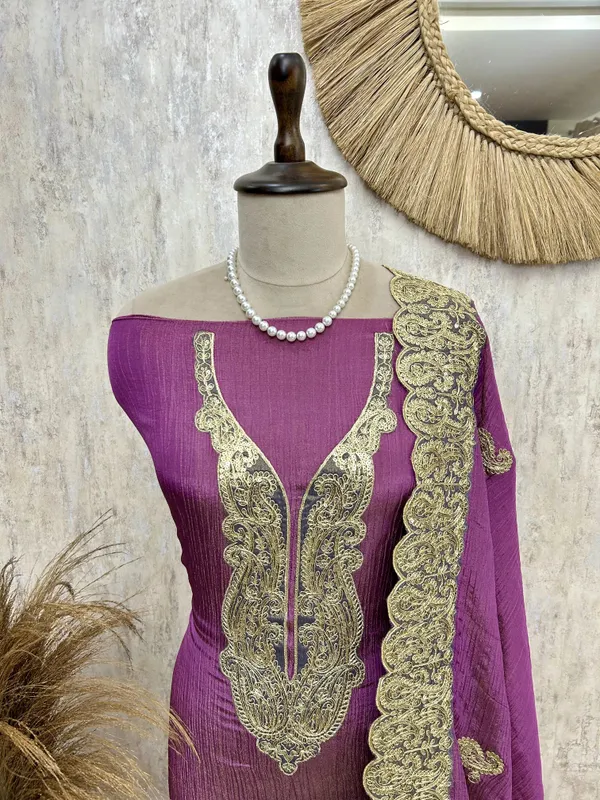 Classic_Wine_Charm_Unstiched_Suit_Magenta_Purple