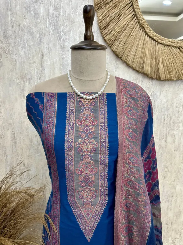 Classic_Ethnic_Weave_Unstiched_Suit_Blue