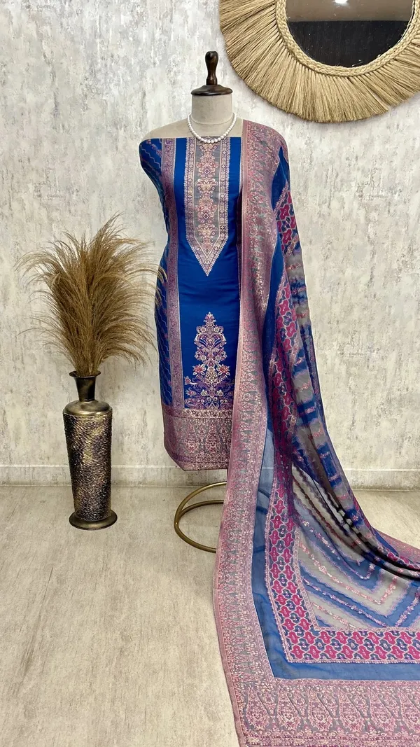 Classic_Ethnic_Weave_Unstiched_Suit_Blue