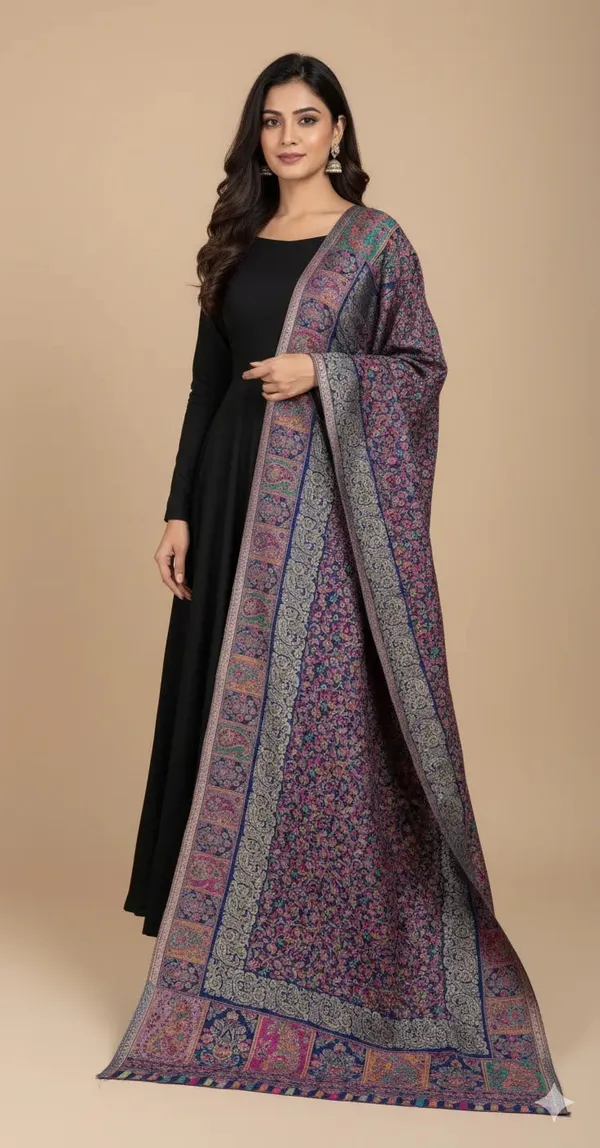 Non_Reversible_Semi_Pashmina_Unisex_Stole_Pack_Of_1_With_Premium_Curated_Box_Packaging_Indigo_Blue_Box_Packaging1