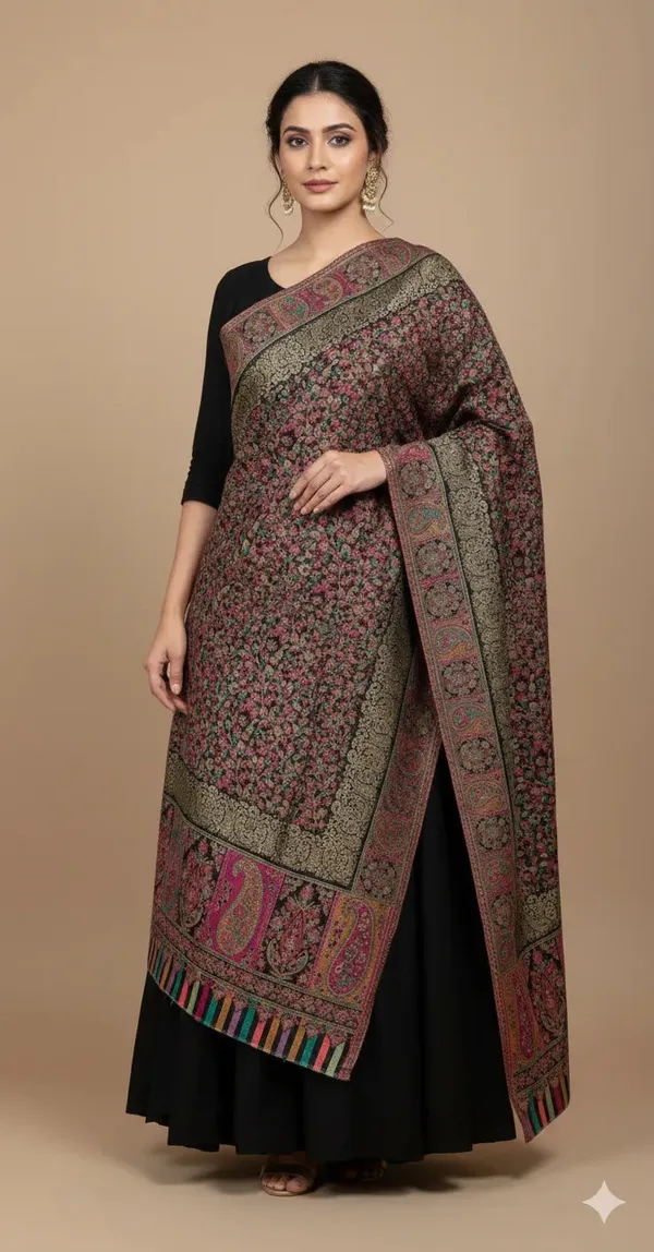 Non_Reversible_Semi_Pashmina_Unisex_Stole_Pack_Of_1_With_Premium_Curated_Box_Packaging_Black_1_Box_Packaging1