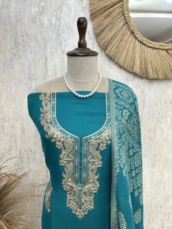 Royal_Teal_Unstiched_Suit_Teal_Blue