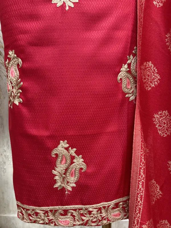 Royal_Teal_Unstiched_Suit_Dark_Red