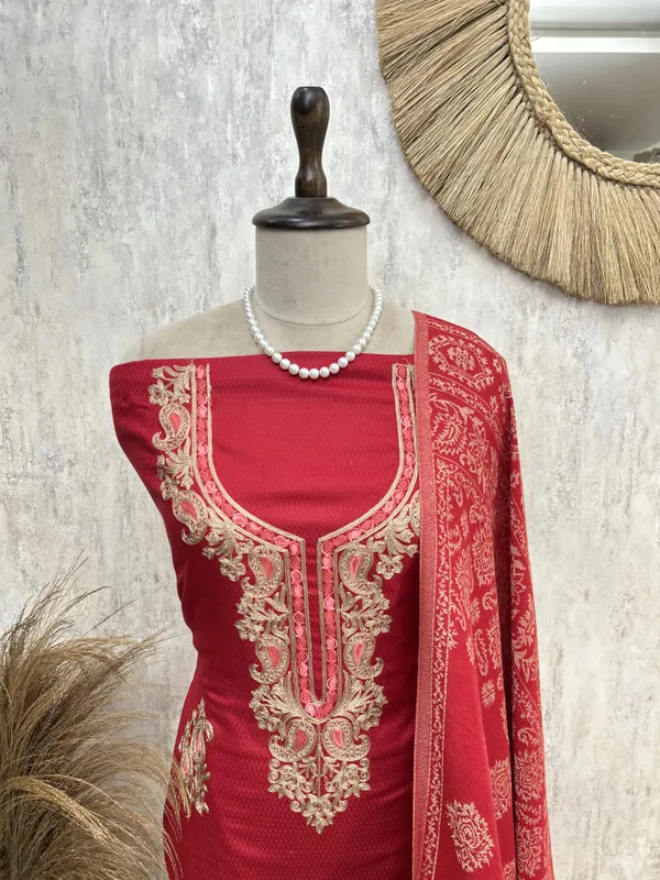 Royal_Teal_Unstiched_Suit_Dark_Red