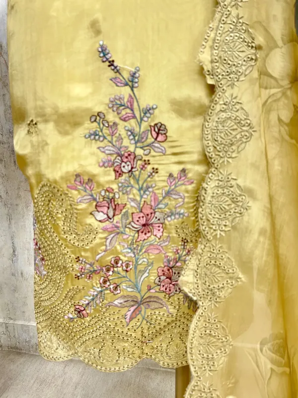 Floral_Charm_Unstiched_Suit_Yellow