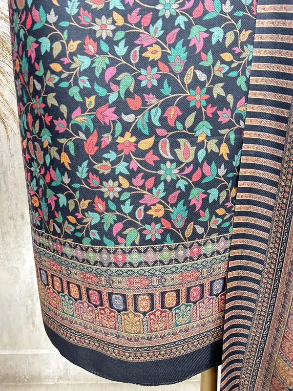 Parampara_Floral_Grace_Unstiched_Suit_Black_1