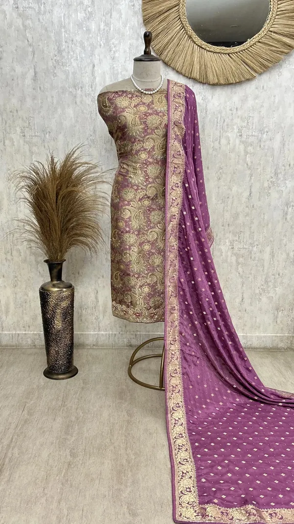 Verdant_Silk_Harmony_Unstiched_Suit_Wine_Purple