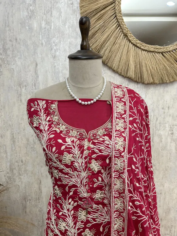 Elegant_Embroidered_Unstiched_Suit_Cardinal_Red