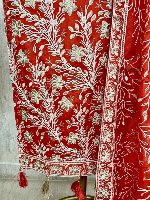 Elegant_Embroidered_Unstiched_Suit_Cherry_Red