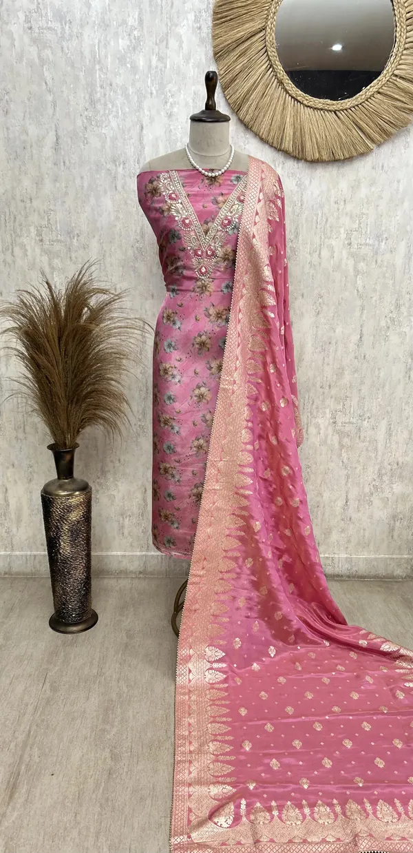 Embroidered_Floral_Unstiched_Suit_Cherry_Pink