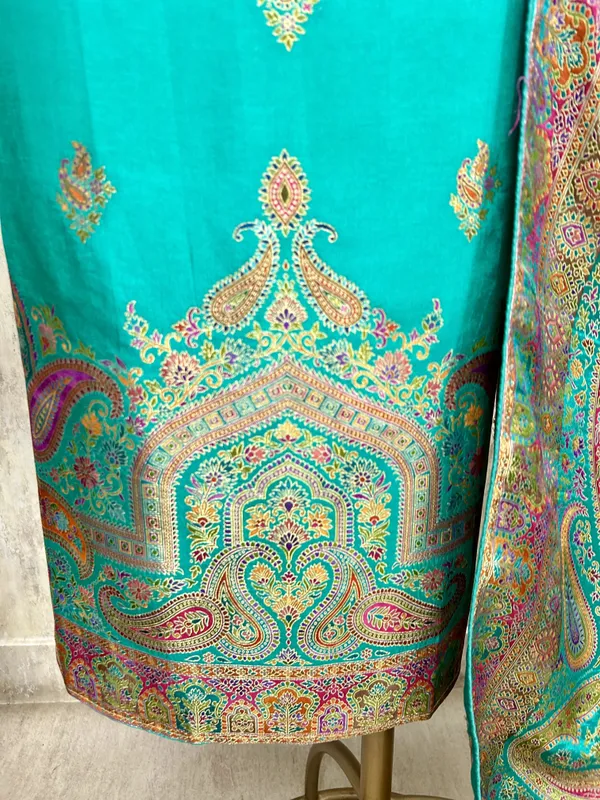 Fine_Silk_Unstitched_Suit_With_Position_Print_Teal_Blue