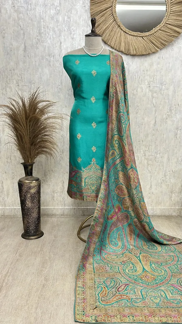 Fine_Silk_Unstitched_Suit_With_Position_Print_Teal_Blue